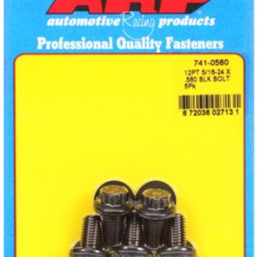 “5/16″”-24 X .560 12pt Black Oxide Bolts” (5pcs)