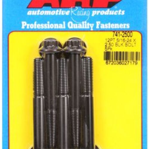 “5/16″”-24 X 2.500 12pt Black Oxide Bolts” (5pcs)