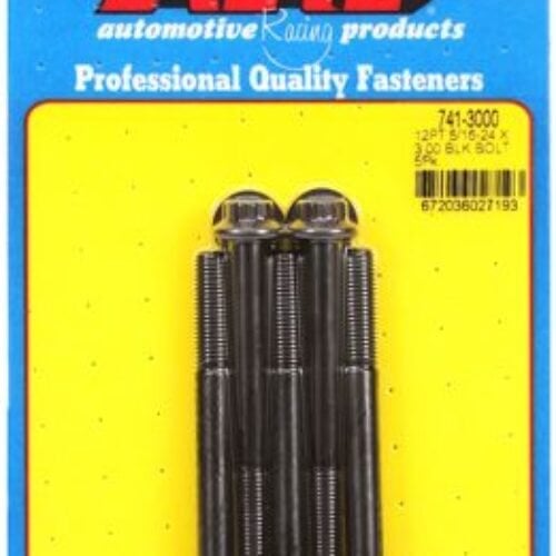 “5/16″”-24 X 3.000 12pt Black Oxide Bolts” (5pcs)