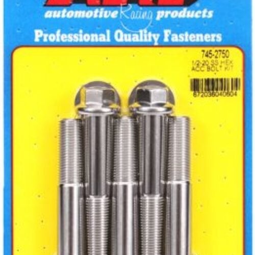 ARP Bolt Kit 1/2-20 X 2.750 SS Hex