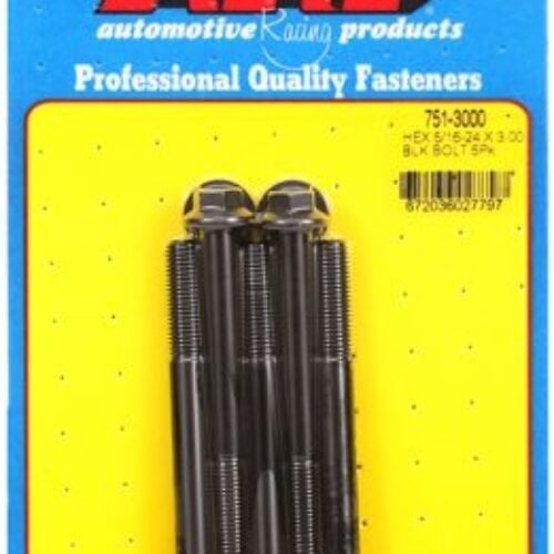 “5/16″”-24 X 3.000 Hex Black Oxide Bolts” (5pcs)