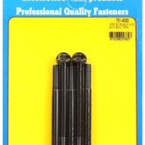 “5/16″”-24 X 4.000 Hex Black Oxide Bolts” (5pcs)