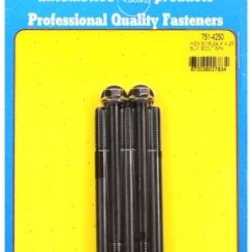 ARP 5/16-24 X 4.250 Hex Black Oxide Bolts (pack Of 5)
