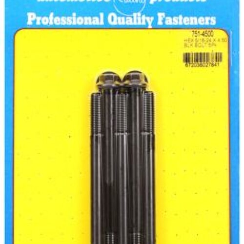 “5/16″”-24 X 4.500 Hex Black Oxide Bolts” (5pcs)
