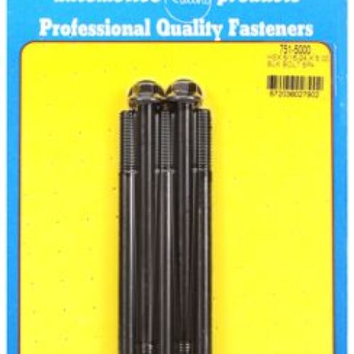 “5/16″”-24 X 5.000 Hex Black Oxide Bolts” (5pcs)