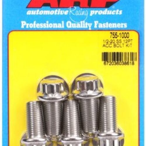 ARP Bolt Kit 1/2-20 X 1.000 SS 12PT