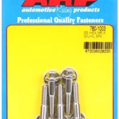 ARP M6 X 1.00 X 30 Stainless Steel Hex Bolt Kit