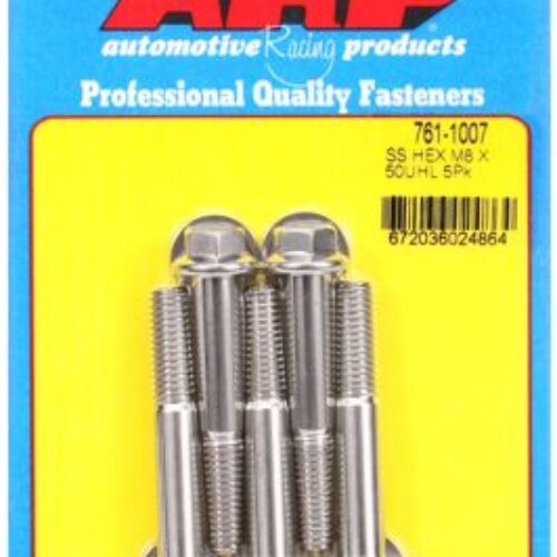 ARP M8 X 1.25 X 50 Hex SS Bolts