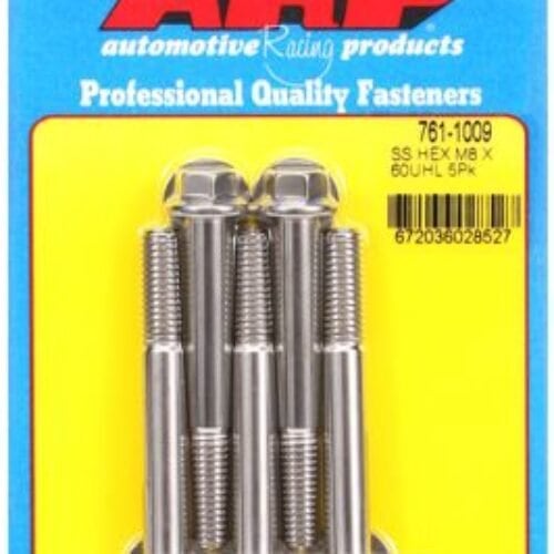 ARP M8 X 1.25 X 60 Hex Stainless Steel Bolt Kit