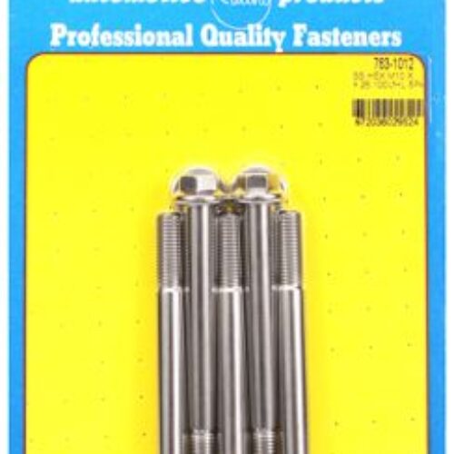 ARP M10 X 1.25 X 100 SS Hex Bolts (5/Pkg)