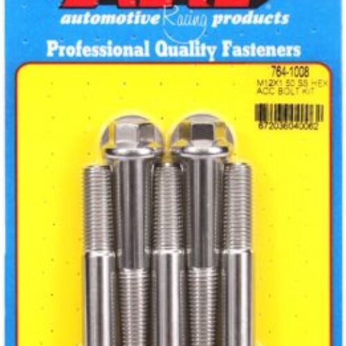 ARP M12 X 1.50 X 70 SS Hex Bolts (5/Pkg)