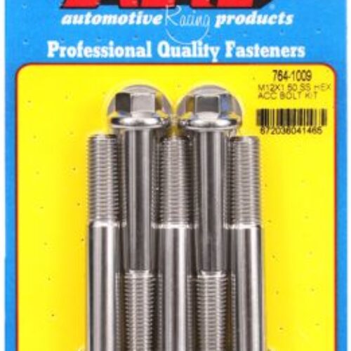 ARP M12 X 1.50 X 80 SS Hex Bolts (5/Pkg)