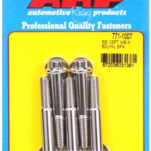 ARP M8 X 1.25 X 50 12pt SS Bolts