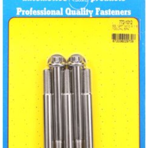 ARP M10 X 1.50 X 100 12pt SS Bolts (5/Pkg)