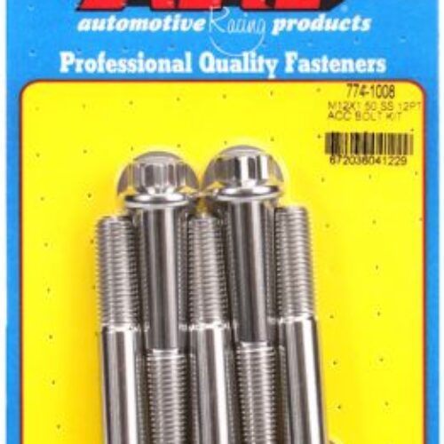 ARP M12 X 1.50 X 70 12pt SS Bolts (5/PKG)