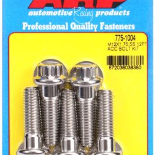 ARP M12 X 1.75 X 40 12pt SS Bolts (pack Of 5)