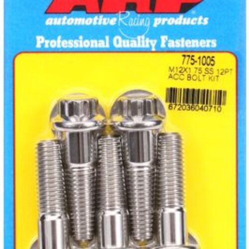 ARP M12 X 1.75 X 45mm UHL 12pt Stainless Steel Bolts (pack Of 5)