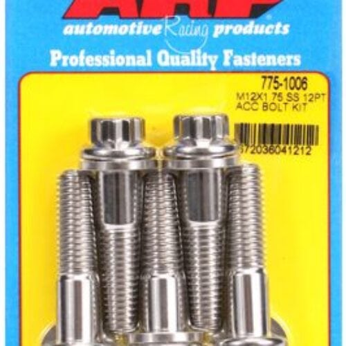 ARP M12 X 1.75 X 50mm 12pt SS Bolts (5/Pkg)