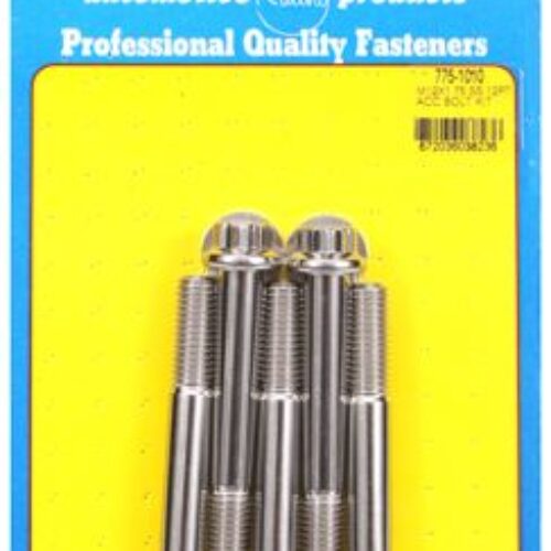 ARP M12 X 1.75 X 90 12pt SS Bolts (5/Pkg)