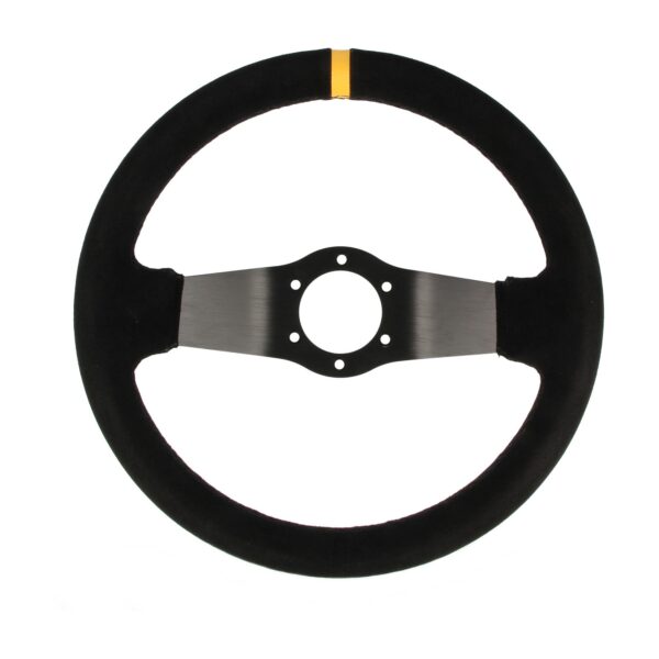 Sports Steering Wheel Suede - 320 Mm - Deep 65 Mm