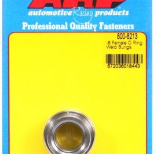 ARP -8 Female O Ring Steel Weld Bung