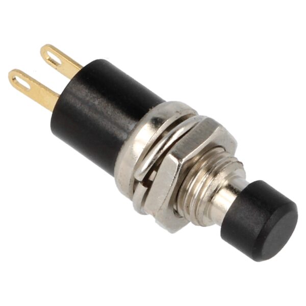 Push Button Small Black