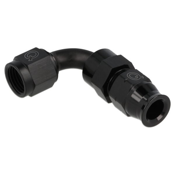Aluminum Tube Adapter Female 90 Deg AN8 - 12.7 Mm