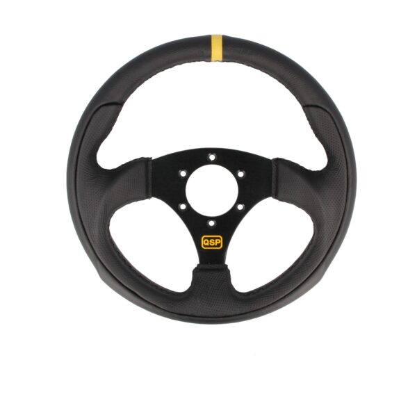 Sports Steering Wheel Leather - 300 Mm - Flat