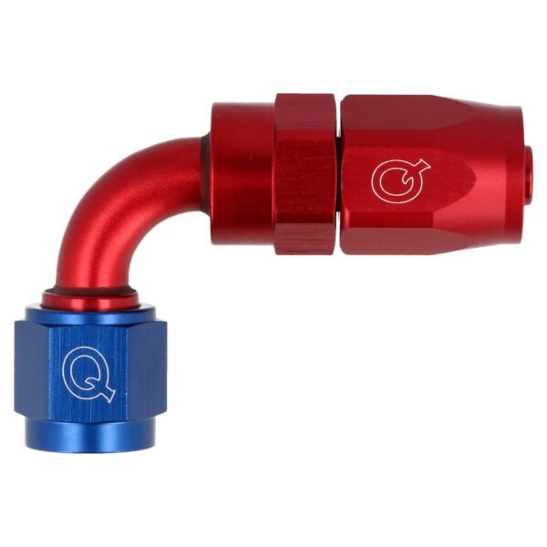 Hose Adapter Lightweight Straight 90 Deg AN8
