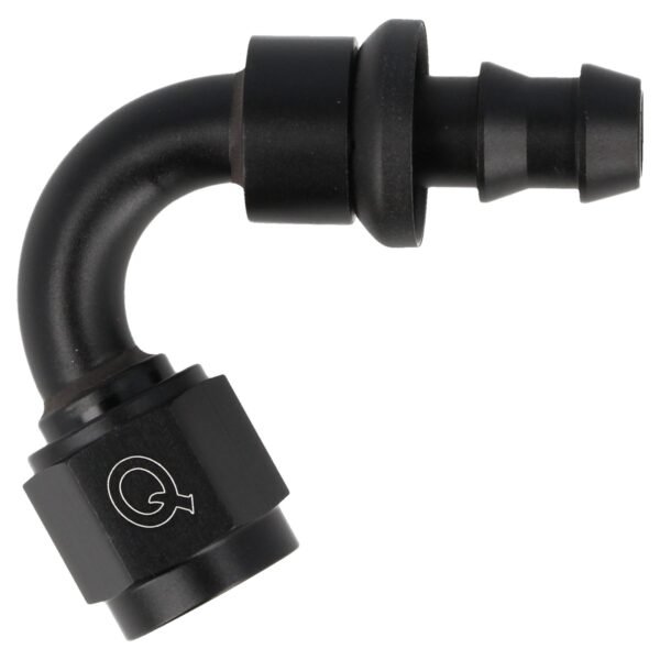 Hose Adapter Push-On 120 Deg AN4