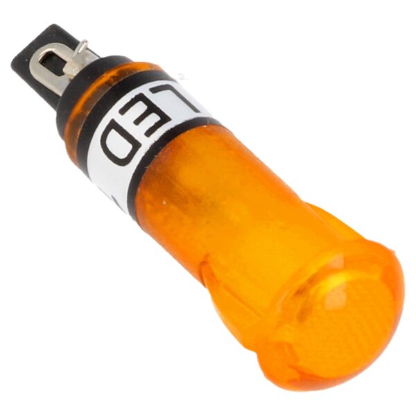 LED Warning Light - 12V - Orange