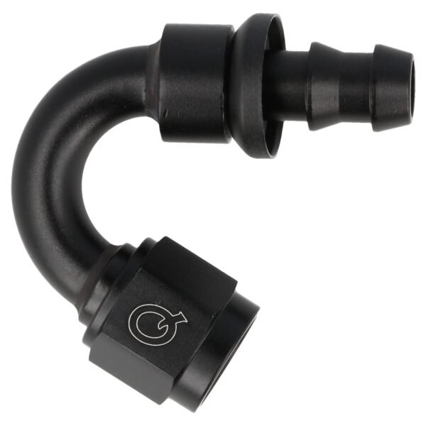 Hose Adapter Push-On 150 Deg AN12