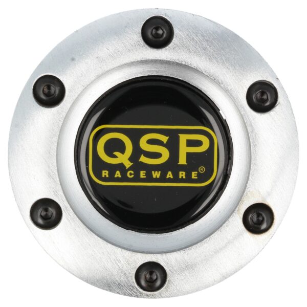 Steering Ring whiteh Horn Silver