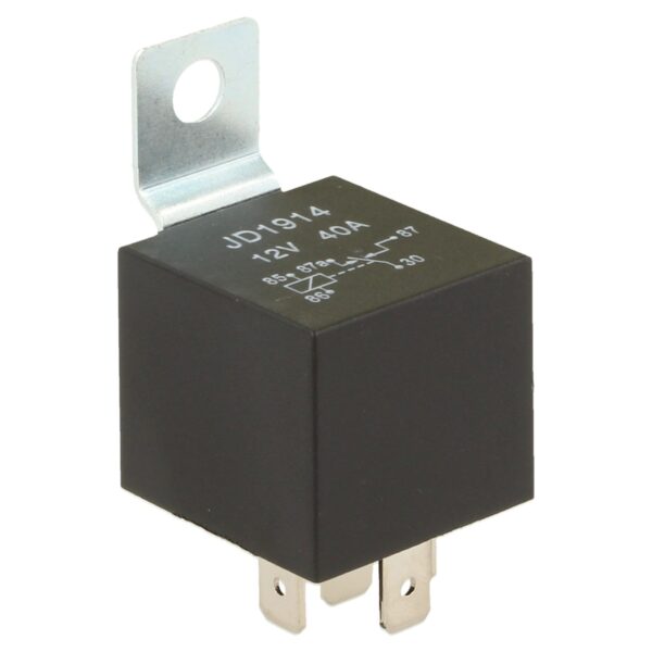 - Relay 12V - 5 Poles - Changeover Contact - 40A Max