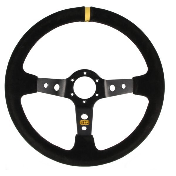Sports Steering Wheel Suede - 350 Mm - Deep 90 Mm