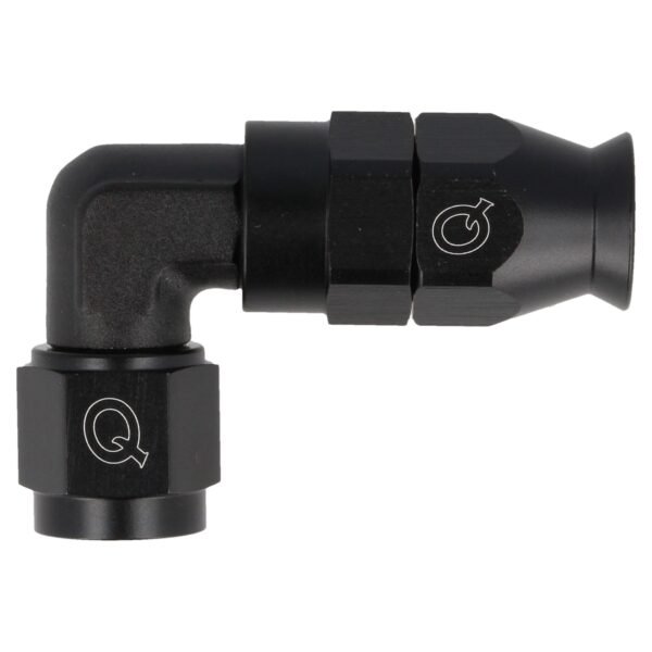 Hose Adapter PTFE 90 Deg Forged AN10