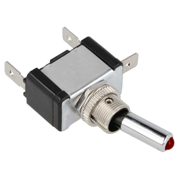 Toggle Swhitech - ON/OFF - LED Red - 12V 20A