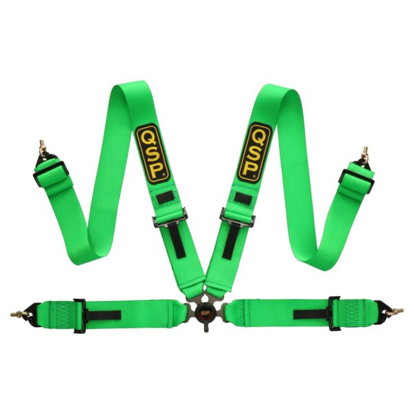 Seat Belt 4-P 3/3 - NON FIA - Green