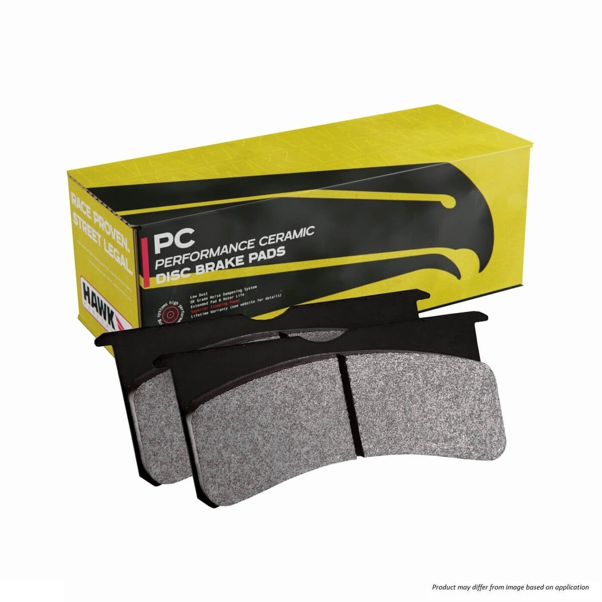 HB170Z.650 - Hawk PC Brake Pads; Rear