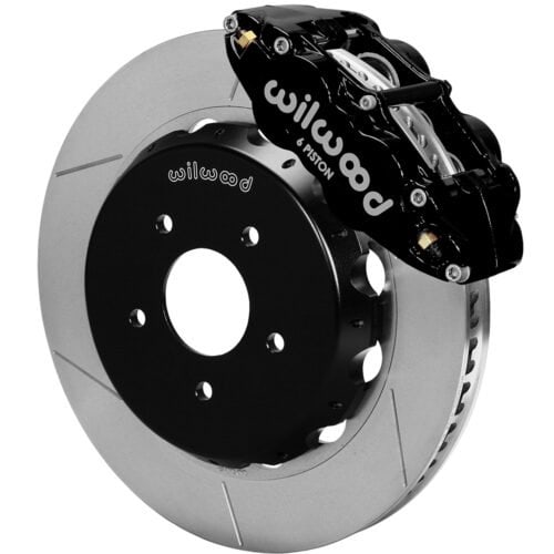 140-15408 – Wilwood Big Brake Kit – Front – 355x32mm Bi-Slotted – Superlite 6R Dust Seal Black