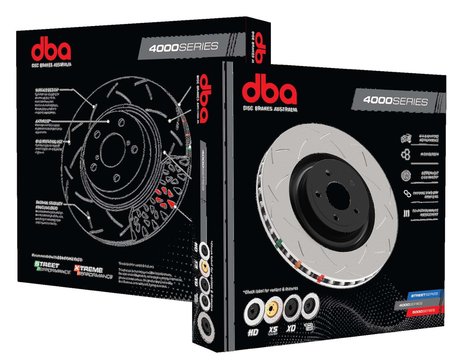 DBA42957S - 4000 Series T3 Brake Rotor; Rear - Image 5