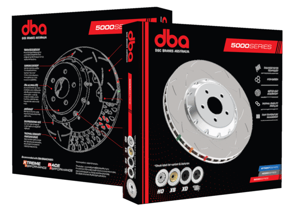DBA53002SLVS - 5000 Series T3 Brake Rotor; Front - Image 6