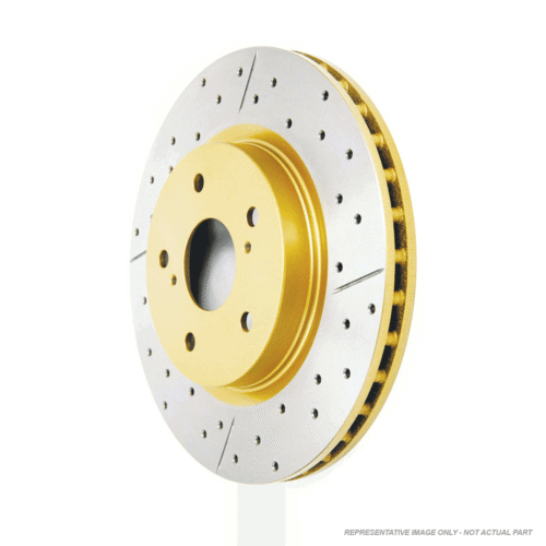 DBA097X – Street Series XGold Brake Rotor; Rear