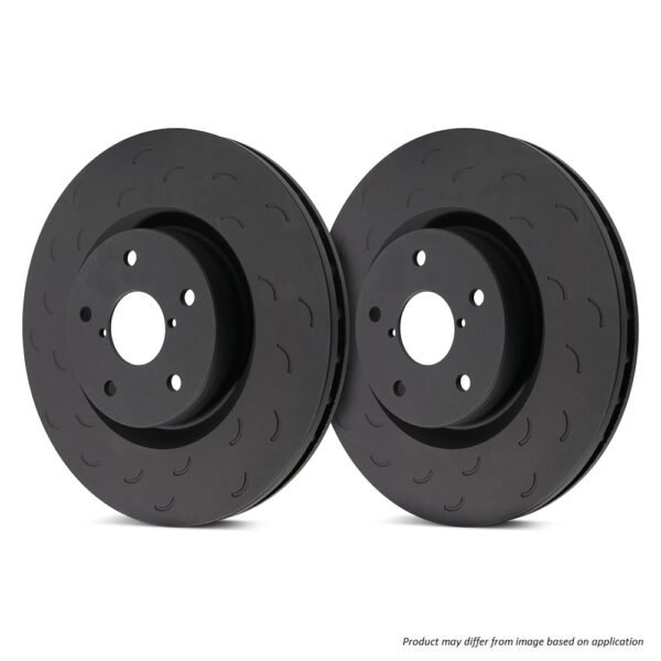 HTS5011 - Hawk Talon Slotted Brake Discs; Rear