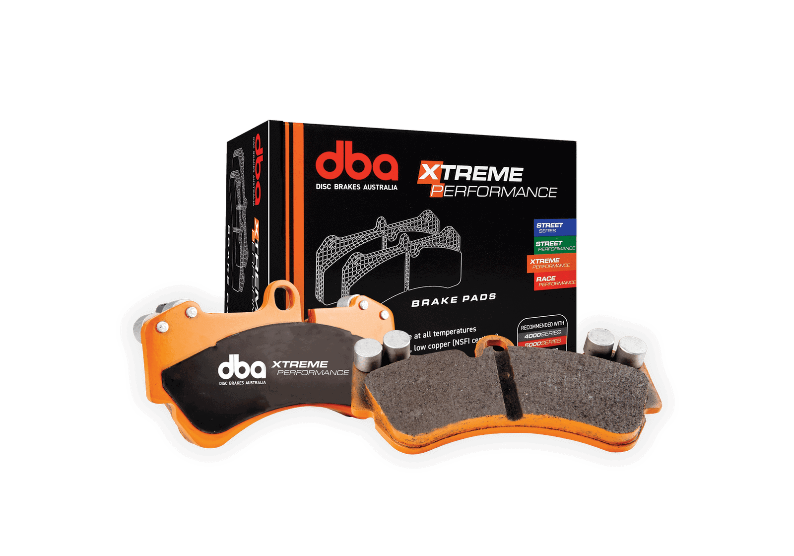 DB15127XP - DBA Xtreme Performance Brake Pads; Rear