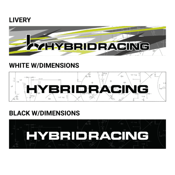 Hybrid Racing- Dimensions Sunstrip
