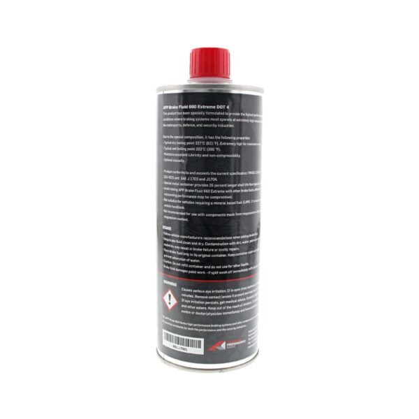 901.17001 - APP Brake Fluid 660 Extreme; 500ml - Image 3