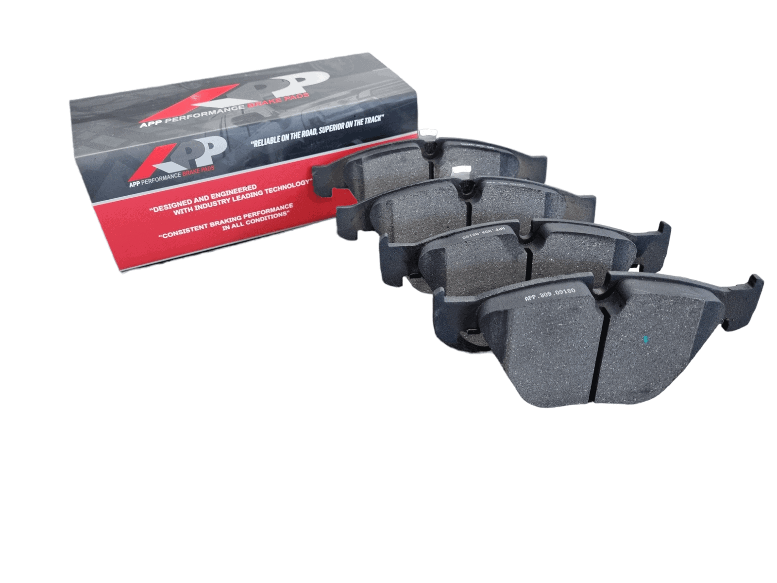 APP.309.09180 - APP RS Brake Pads; Front - Image 2