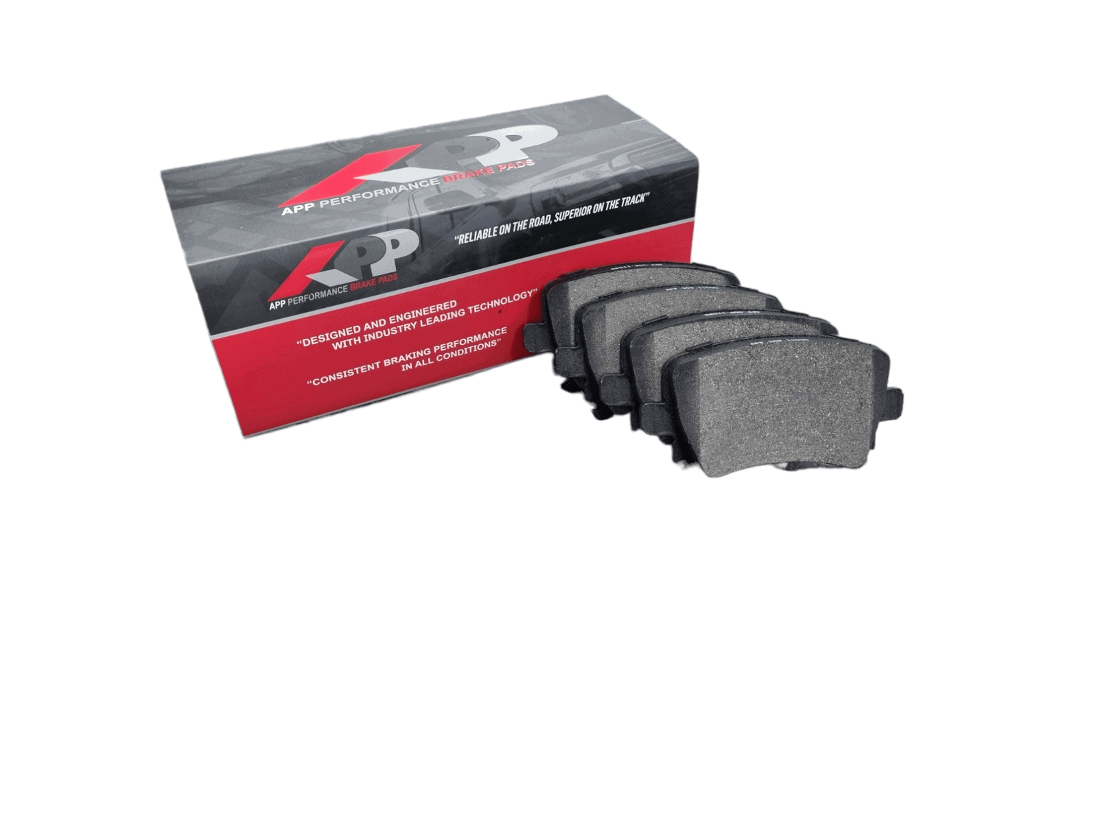 APP.309.11080 - APP RS Brake Pads; Rear - Image 2