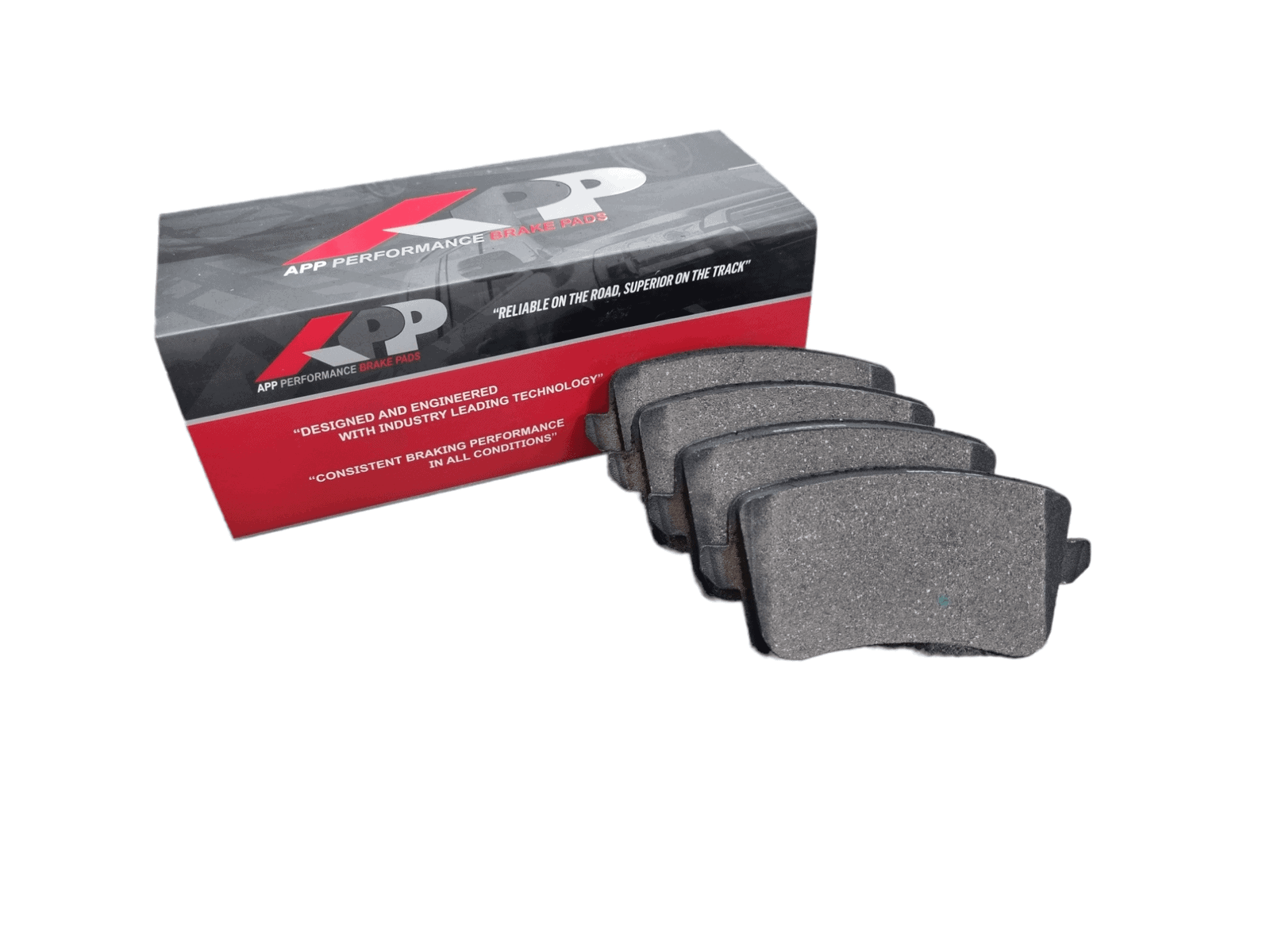 APP.309.13860 - APP RS Brake Pads; Rear - Image 2